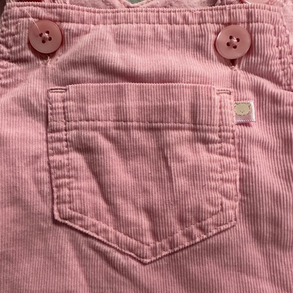 The Children's Place - Pink Sleeveless Corduroy Dress with adjustable straps - Picture 2 of 4